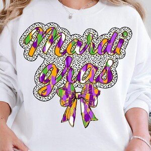 Glitter Mardi Gras Coquette PNG, Mardi Gras 2025 Png, Mardi Gras  Png,  Mardi Gras Coquette Bow Png, Digital Download Sublimation PNG