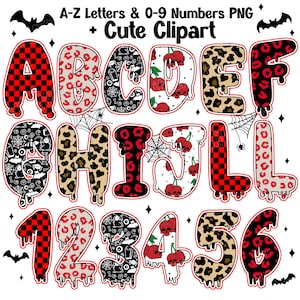 Halloween Alphabet Png, Spooky Letters, Bat Ghost Pumpkin, Preppy Letters, Spooky Season, Hand Drawn Letters, Halloween Font Png