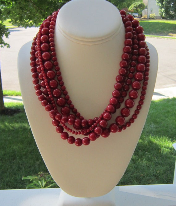 red jewelry
