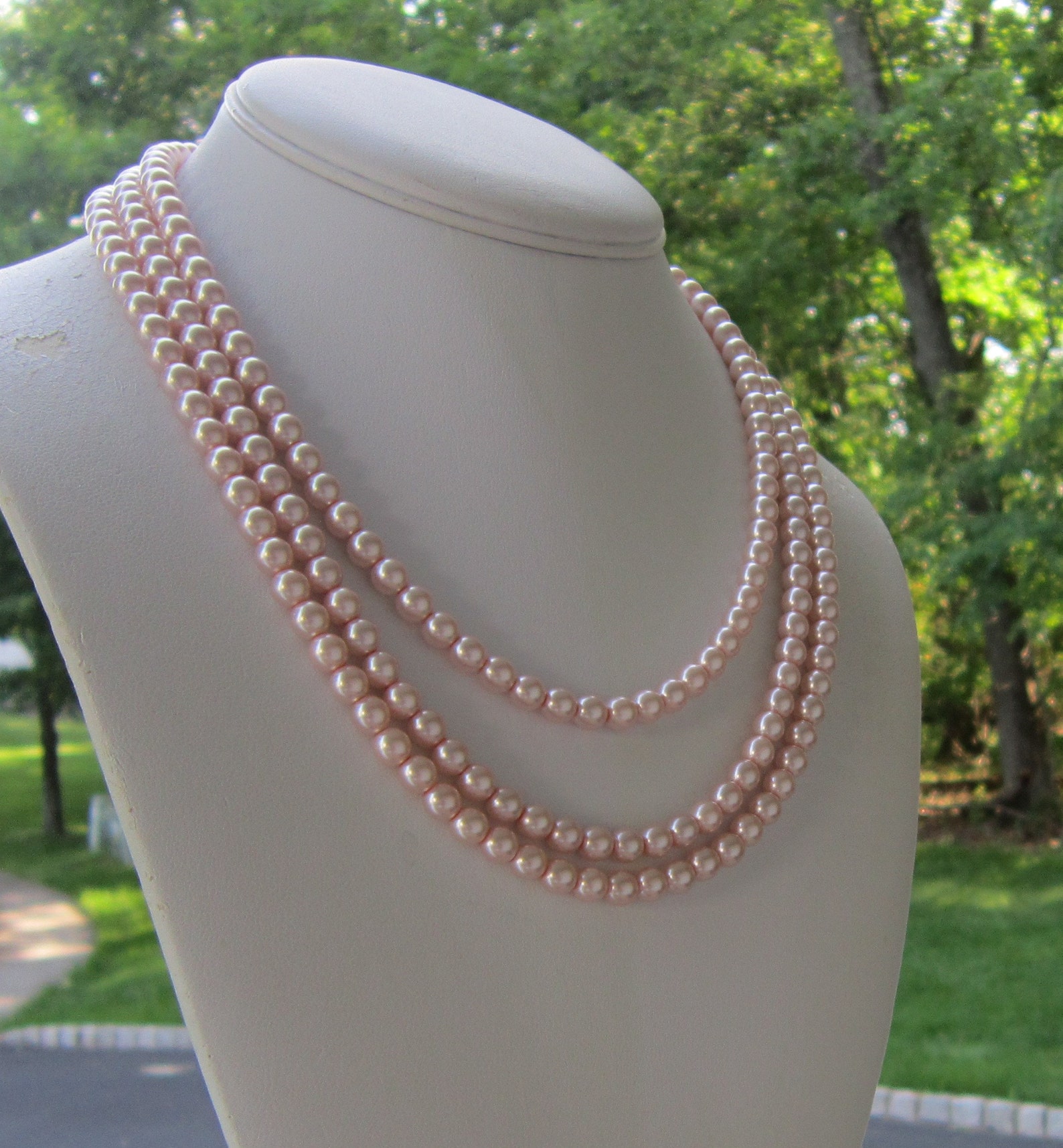 Jackie o pearl necklace Clearance
