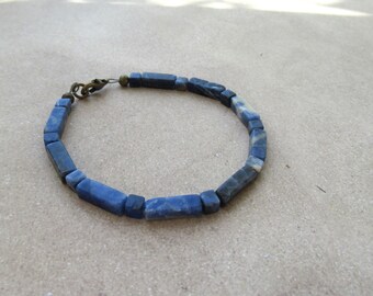 Mens Bracelet, Mens Jewelry, Gifts for Him, Bracelet for a Man, Gift for a Man, Mens Gifts, Mens Blue Bracelet Groomsmens Gifts Gift for Dad