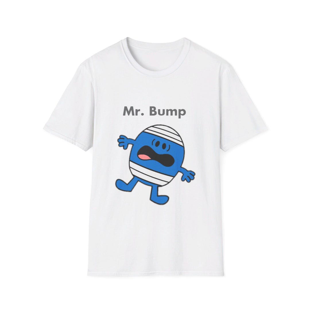 Mr Men Mr Bump T-shirt - Etsy
