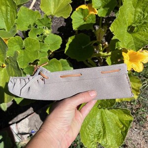 Moccasins, gray size 9