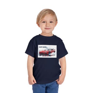 Wave Racer Toddler Tee: Kids Car Racing Shirt