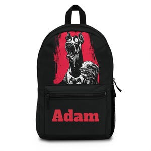 Sac à dos personnalisé pour enfants : sac d&#39;école fantaisiste de dessin animé de chien