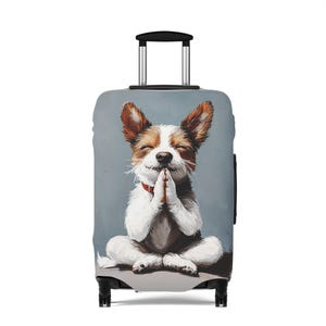 Grillige hondenbagagehoes - perfect voor dierenliefhebbers, reisaccessoire, leuke cadeaus voor hondenbezitters, weekendje weg, dierenliefhebbers
