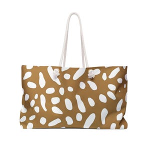 Chic Weekender Bag, Stylish Travel Tote, Modern Beach Bag, Cute Gym Bag, Perfect for Weekend Getaways, Summer Vacations, Spa Days
