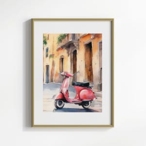 Vespa Print | Photography Prints | Vespa Wall Art | Mods Print | Home Decor | Giclee Print | Mod Culture Art | Vintage Vespa | Art Print