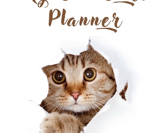 Cat Health & Feeding Organizer