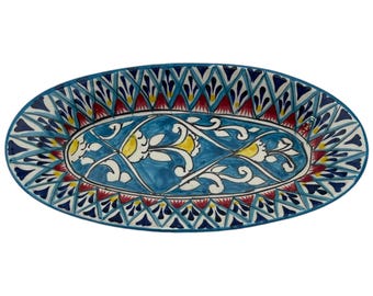 ウズベキスタン陶器　ミンボッシュセラミック工房製 ウズベキスタン陶器 ミンボッシュセラミック工房製