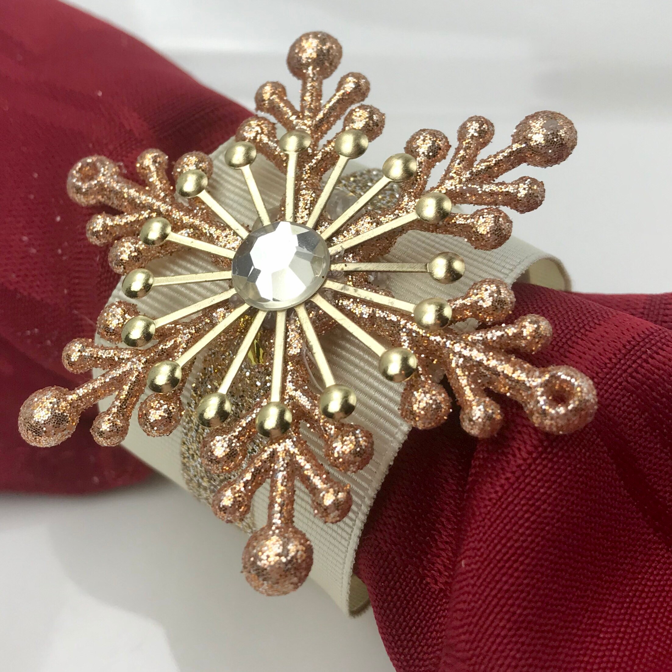 starburst napkin rings