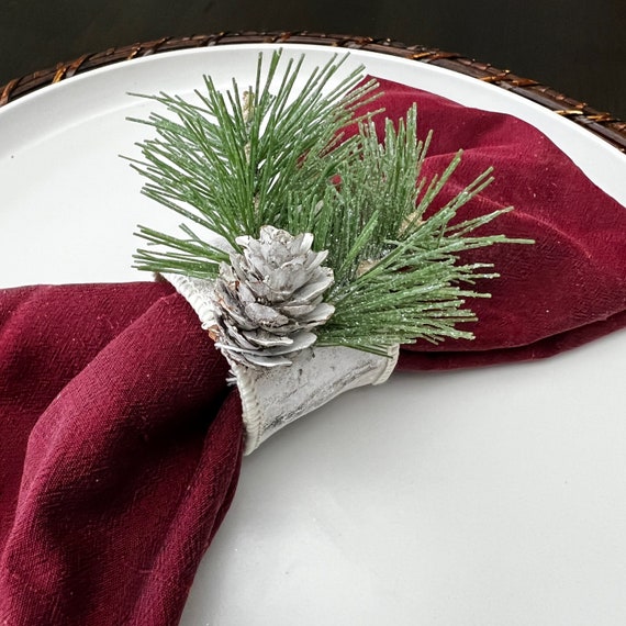Birch napkin deals rings
