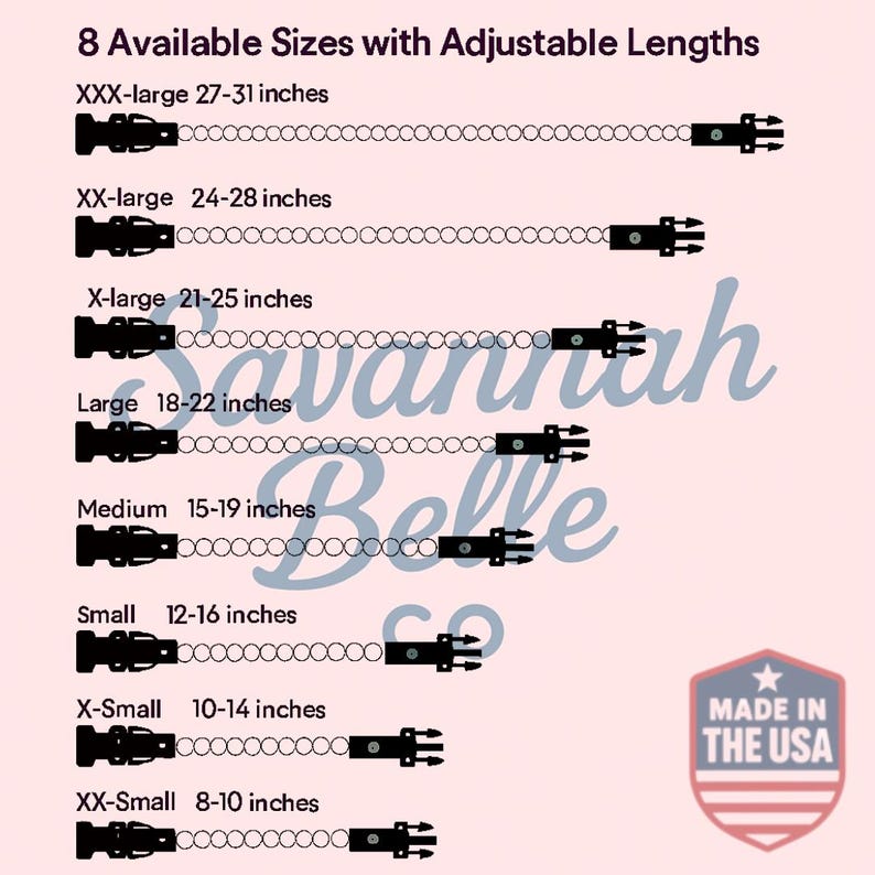 Personalized Dog Collar Beaded Boy Limited Edition SKY Blu. Adjustable length +++ FREE matching BFF bracelet afbeelding 12