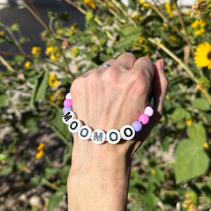 Collar para gato con cuentas personalizado. --PETUNIA-- Collar para mascota hecho a mano.