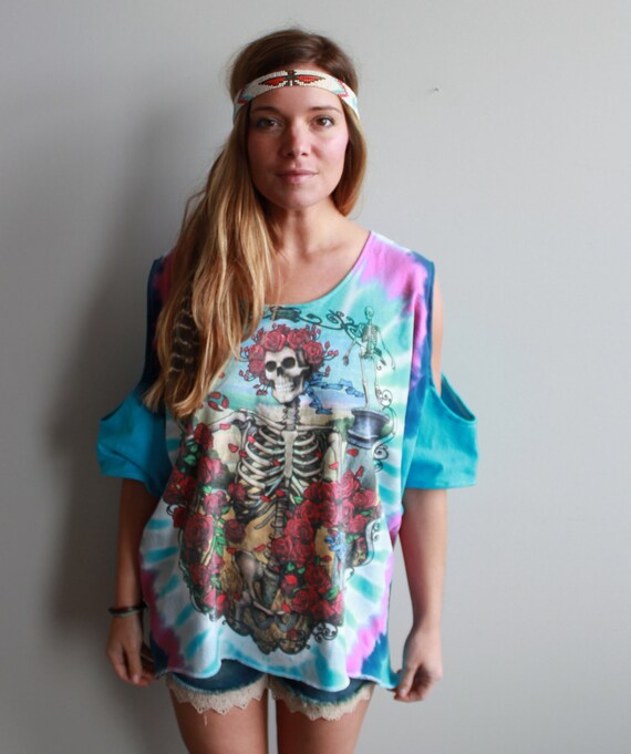 Grateful Dead Tie Dye Bertha Skeleton 