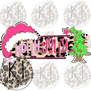 Kerststaat omtrek Tennessee Leopard Pink Tree Digitale png-afbeelding downloaden