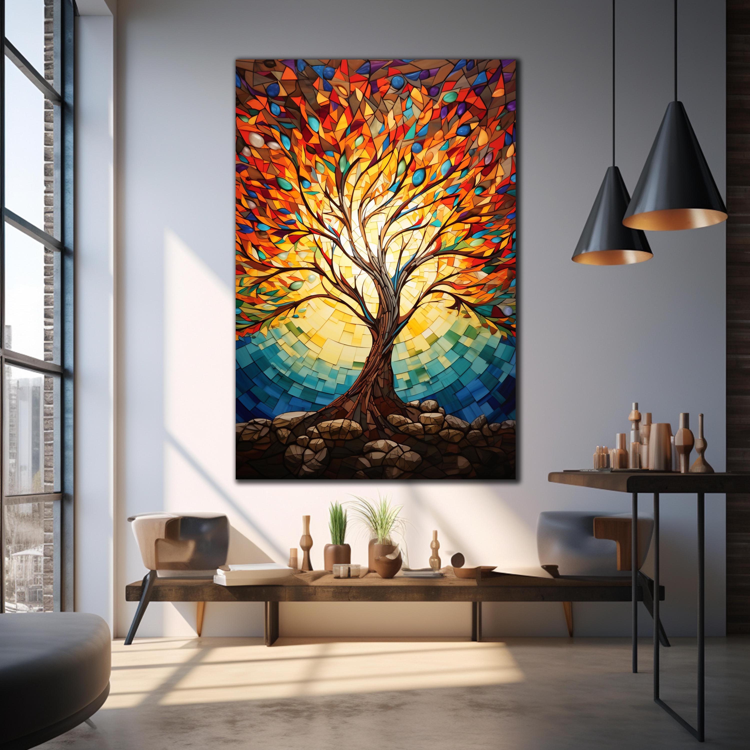 Glass wall art - Etsy 日本
