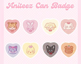 Pins de Aniteez Ateez Can Badge: Pin de merchandising de Kpop, botones, accesorio para bolsos