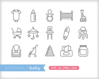 Download Baby Icons Svg Etsy