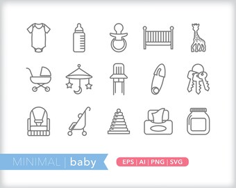 Download Baby Icons Svg Etsy