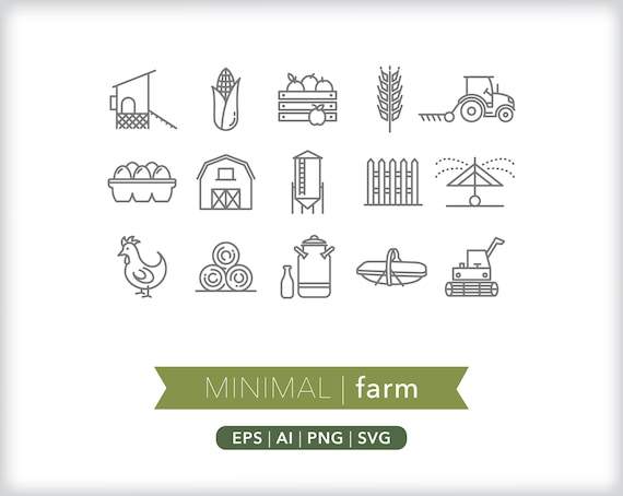 Farm Icon Set