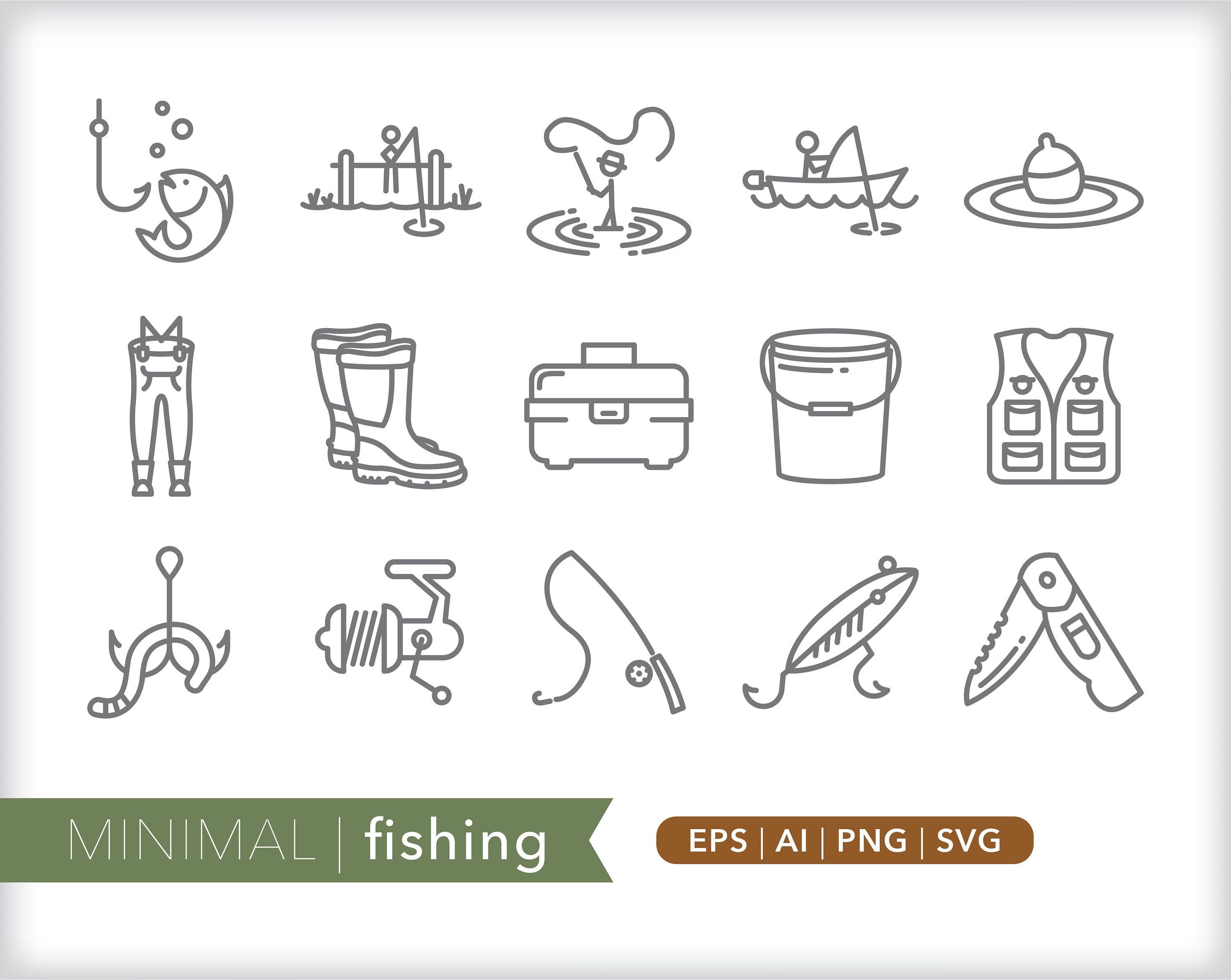 Free Free 91 Fishing Svg Icons SVG PNG EPS DXF File