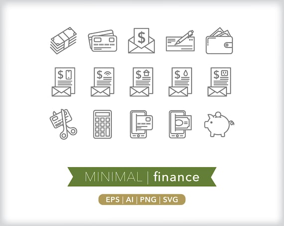 Financial Icons Svg