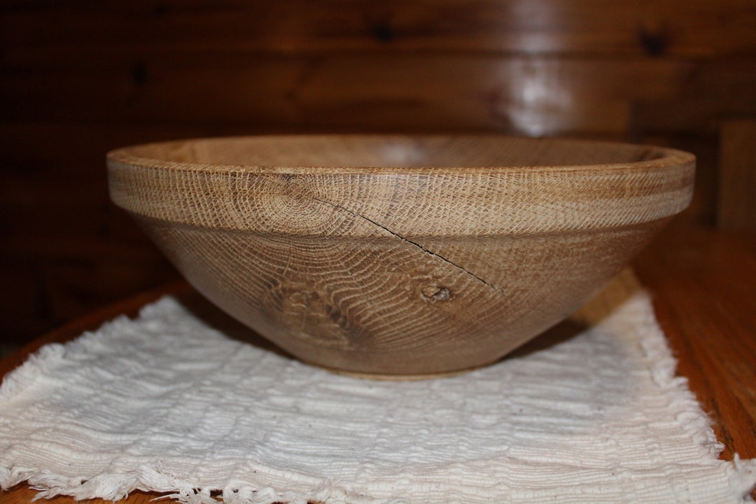White Oak Fruit Bowl - Etsy