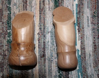 Uchwyt do kranu z drewna jabłoniowego x 2