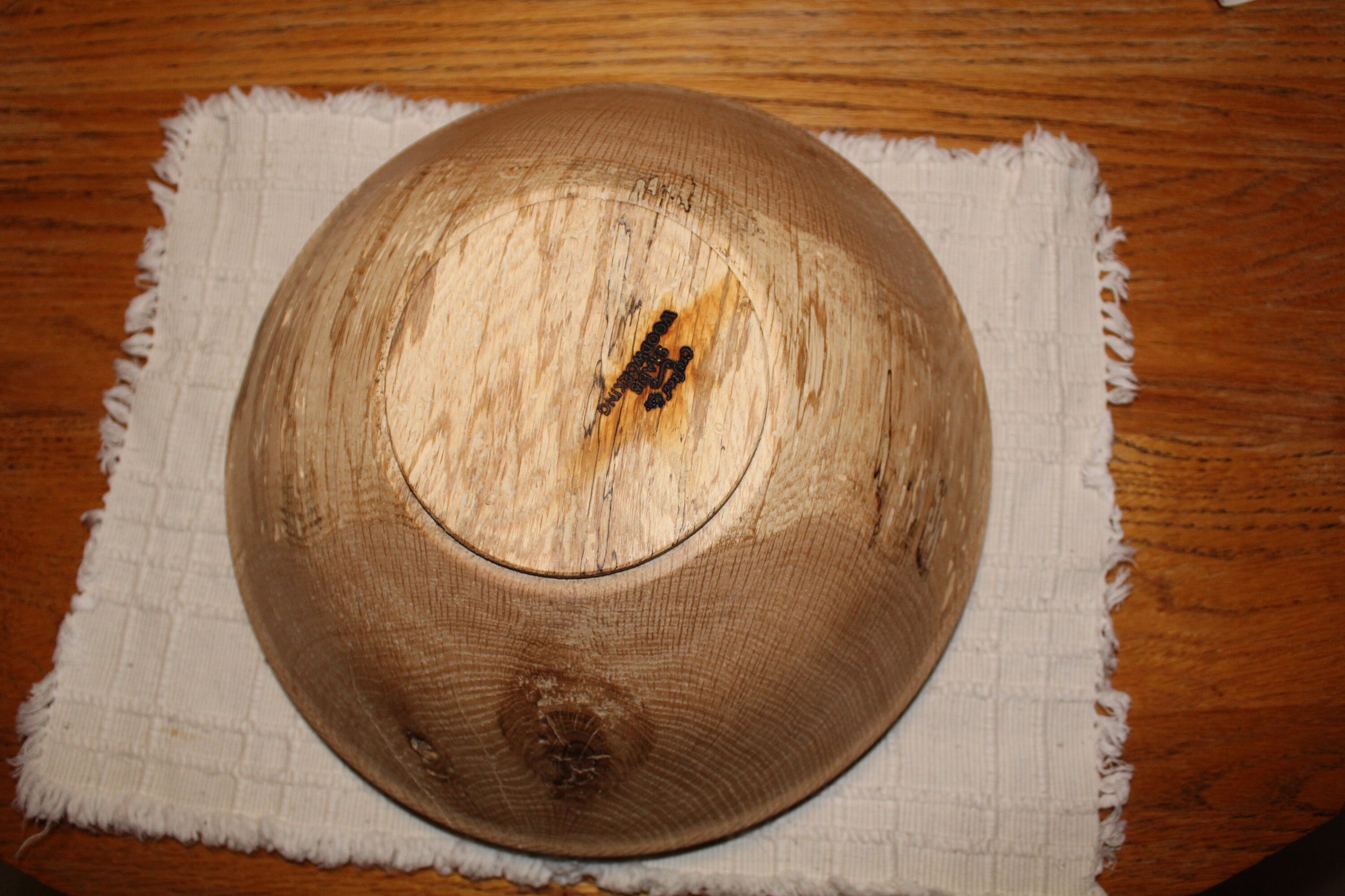 White Oak Fruit Bowl - Etsy