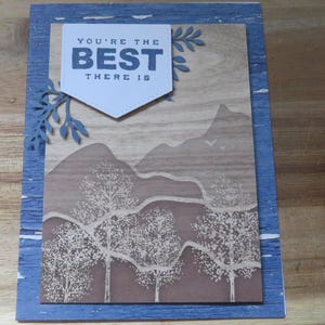 Handmade Greeting Card - Father's Day, Masculine, Friend