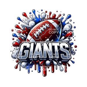 High School Giants PNG Sublimation Design