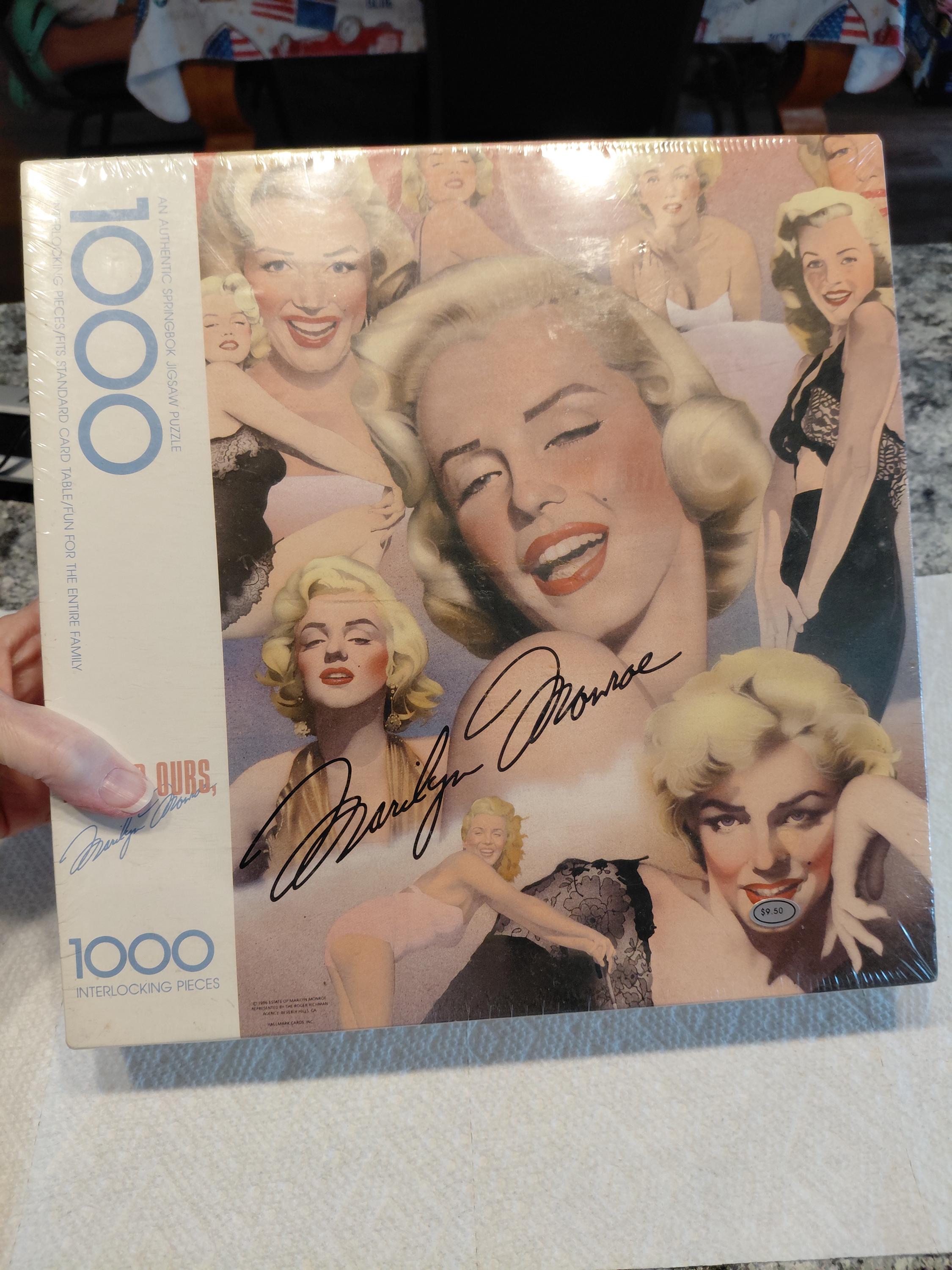 Marilyn Monroe Jigsaw Puzzle - Etsy