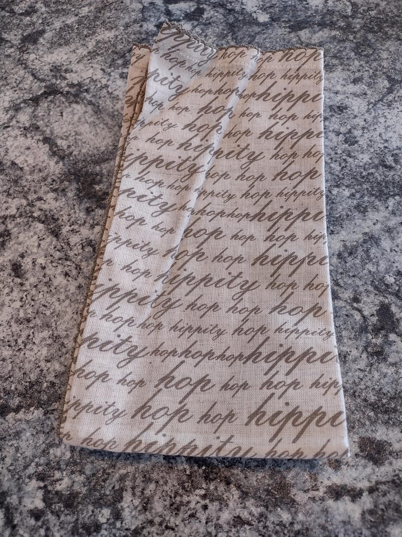 Pier 1 Script Table Napkins