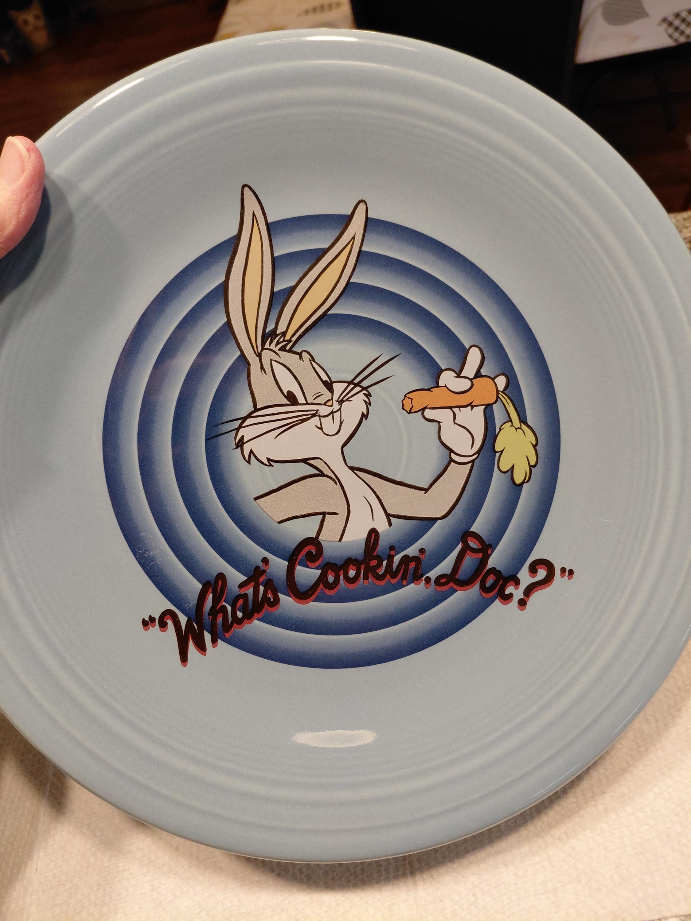 Vintage - Fiesta Ware - Looney Tunes - Bugs Bunny 