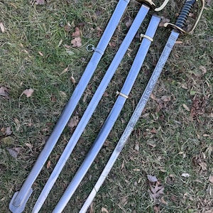 Handmade Accurate U.S Army Sword, 1840 United States Army NCO Sword, U.S Civil War 1850 Army Staff Field Officers Sword Comes With Scabbard