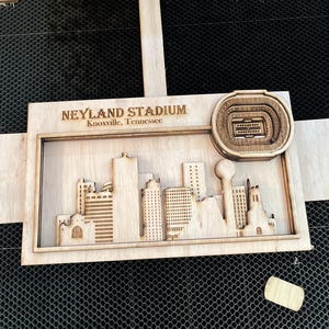 Neyland Stadium Tennessee Volunteers wall hanger