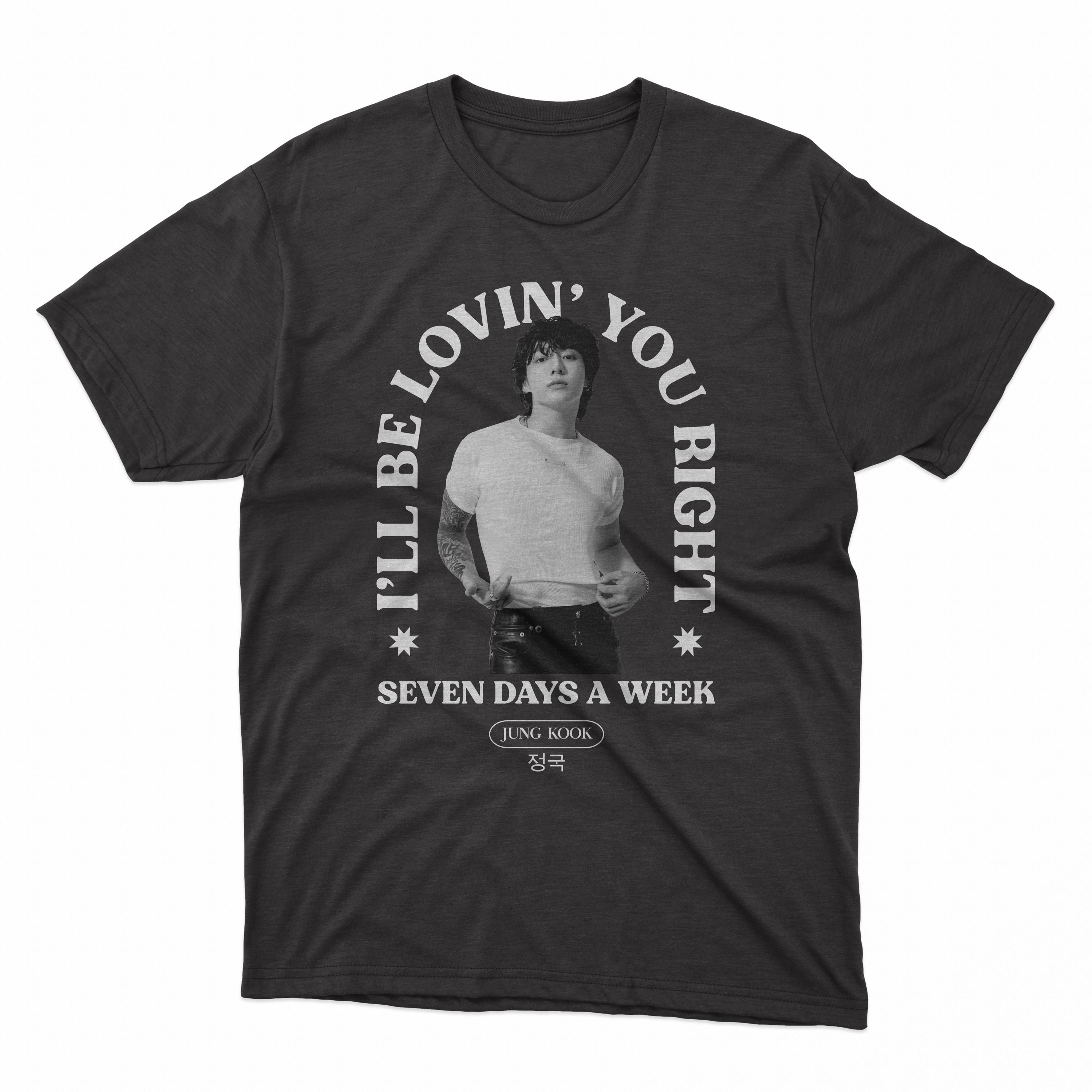 Jungkook Seven T-shirt Design (digital Download PNG File) for DTF