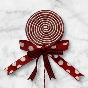 Wreath Embellishment/Attachment, Christmas, Lollipop