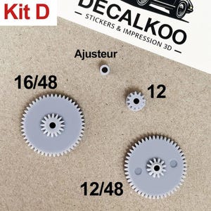 Kit engrenages de compteur pour BMW E30/E24/E28, Mercedes W124/W126/R107 - Kit D