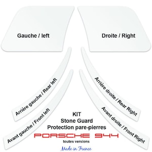 Porsche 944 Heavy Duty Stone Guard Kit