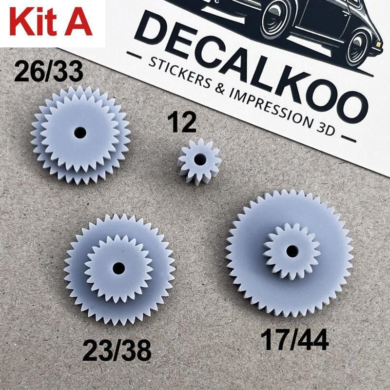 BMW E30 E34 (1982-1995) Speedometer Gear Kit - Carbon Abs - Kit A