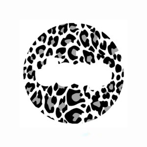 Snow Leopard Steering Decal Accessory Compatible With Jeep Vehicles