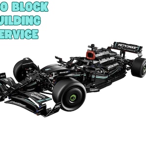 Custom Mercedes-AMG F1 Building Service Mercedes AMG Lego Car Technic Car Build