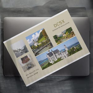 Hobbyfunk QSL Kartenvorlage | Digitale Canva Vorlage | Deutschland QSL Karten Vorlage | Ham Radio Postkarten Vorlage