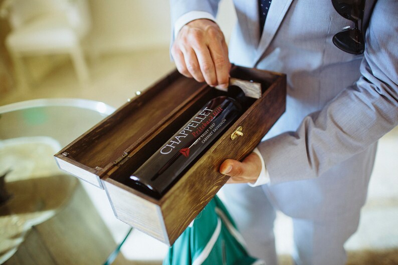 Custom Wine Box for Alternative Unity Ceremony Engagement Etsy