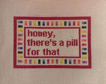 There’s a pill for that 13-mesh Needlepoint Canvas
