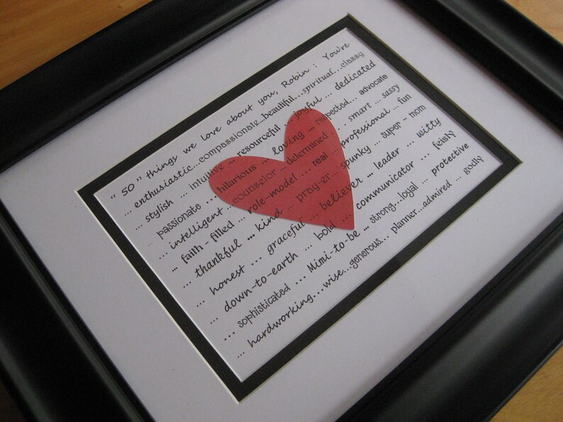 Custom Best Friend 5x7 Print Personalized Bff Bridesmaids Moh Etsy