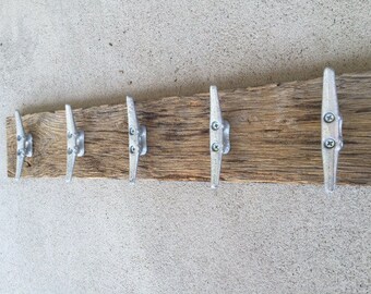 Boat Cleat Rack Pool Towel Holder Hot Tub Towels Bathroom Cottage