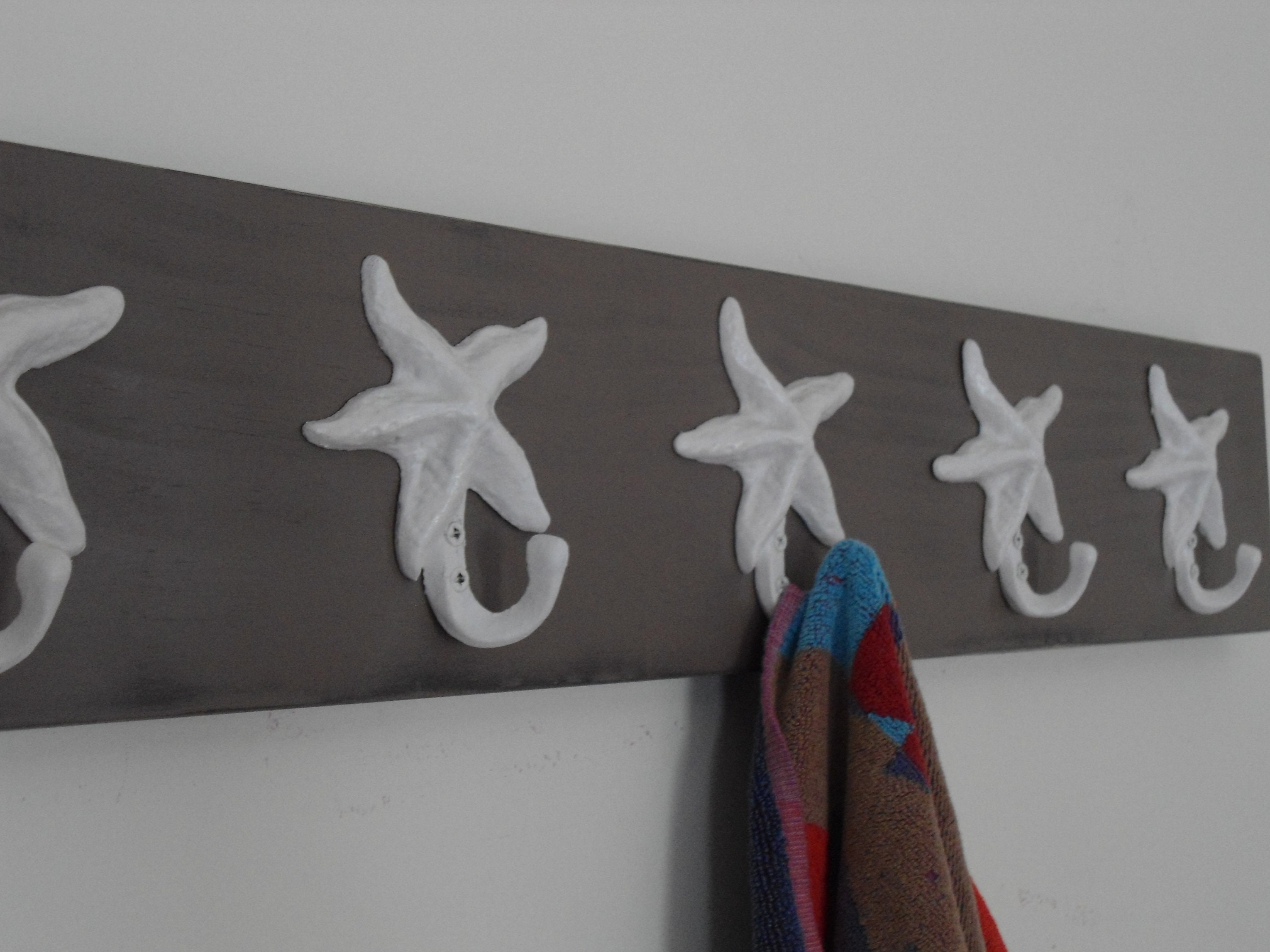 beach towel rack starfish hot tub towels swimming pool towel rack